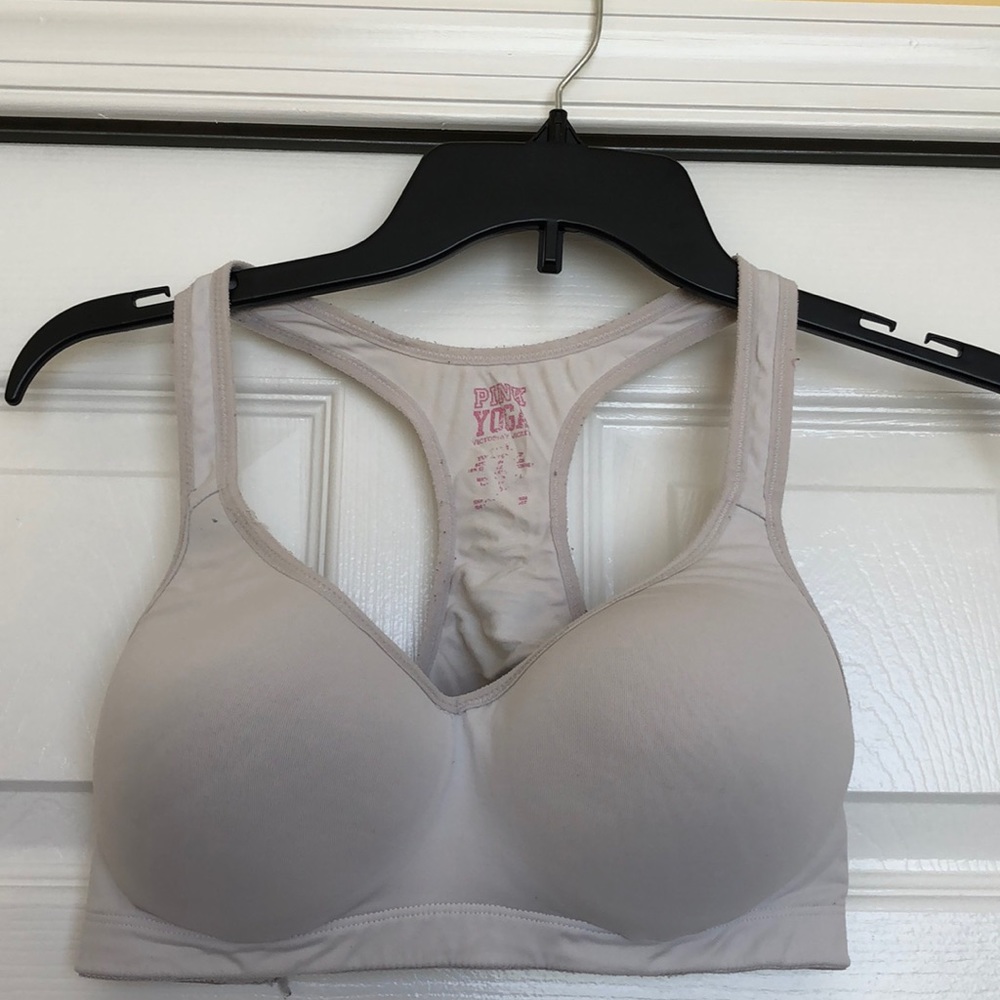 Pink Sports Bra